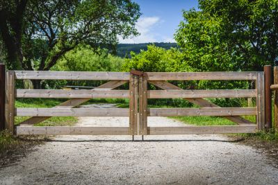 Provide More Security with a Wood Gate Installation!