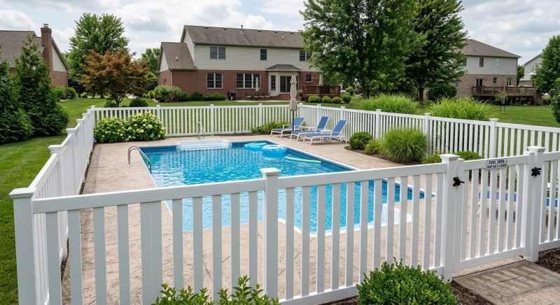 Pvc Pool Fence Installation in Kansas City, MO