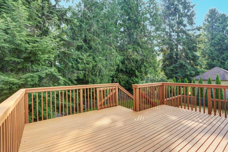Redwood Deck Installation in Boston, MA