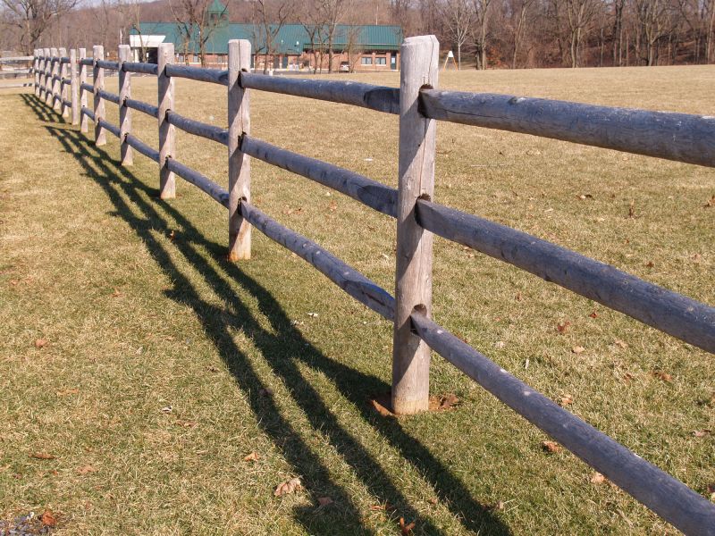 Rustic Fence Installation in Sacramento, CA