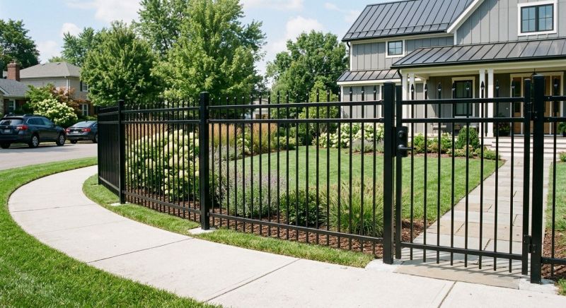 Steel Fence Replacement in Grand Rapids, MI
