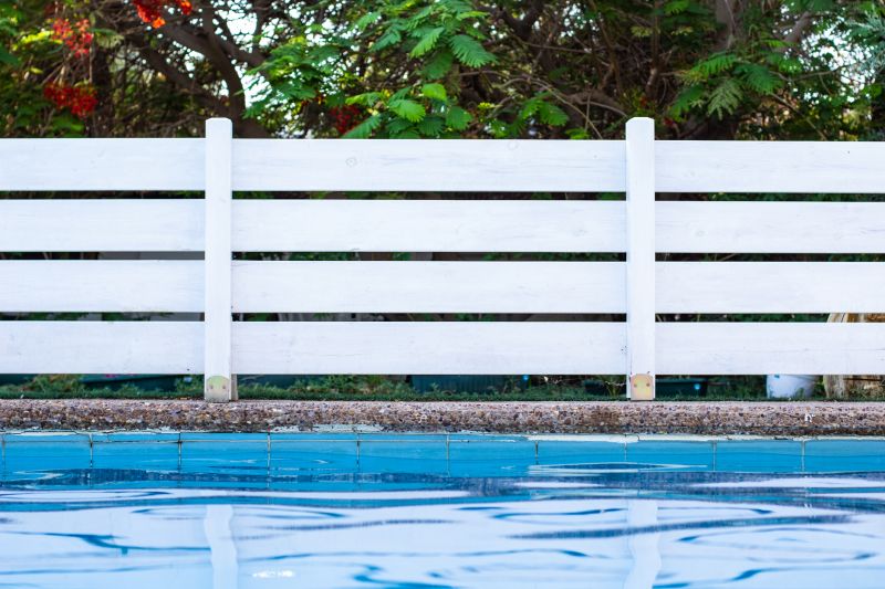 Vinyl Pool Fence Installation in Wilmington, NC