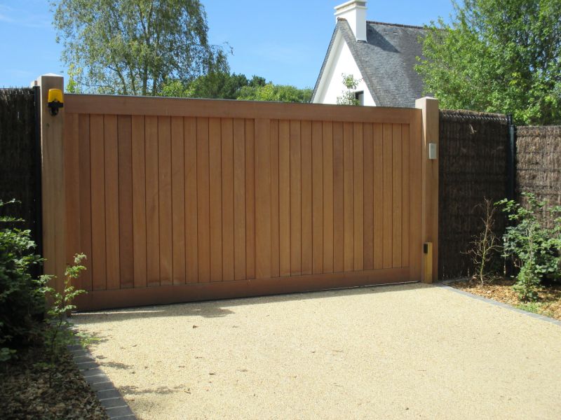 Wooden Gate Installation